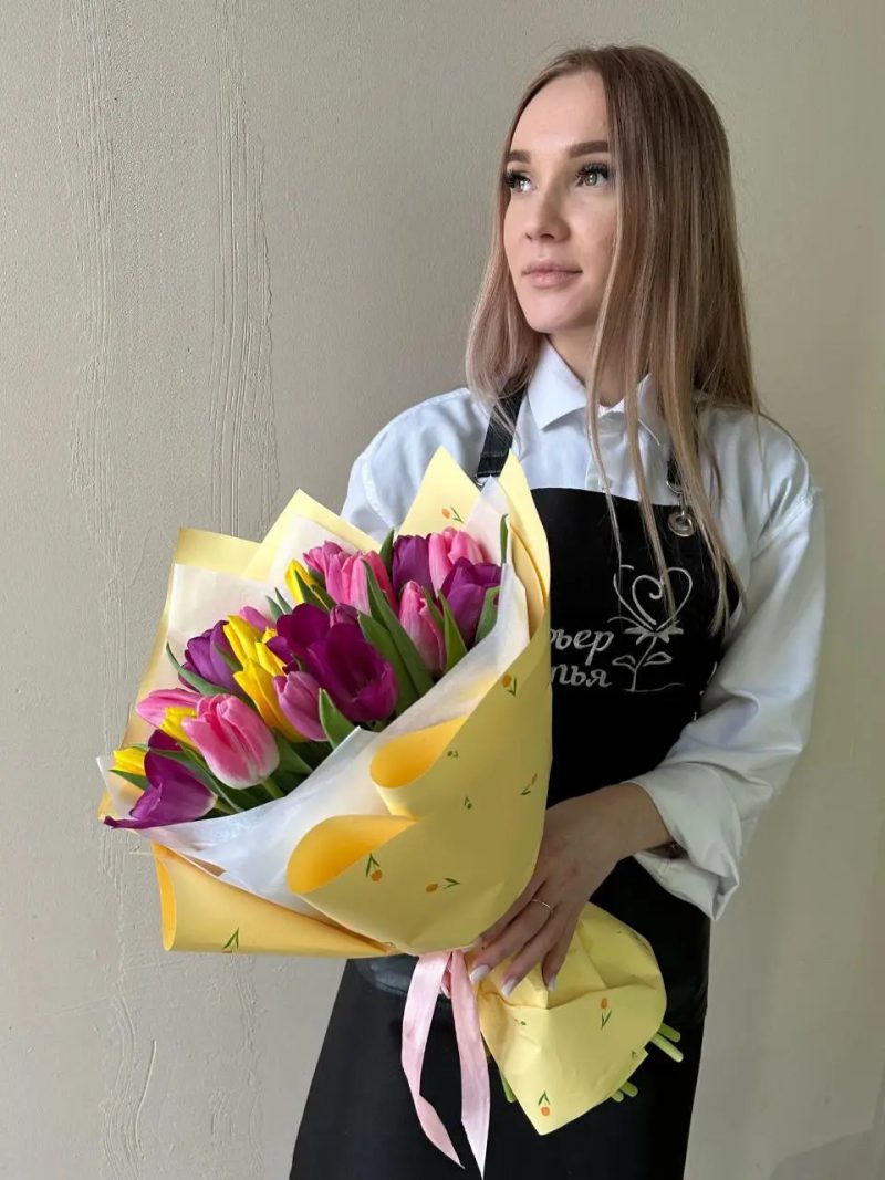 Букет Тюльпановый микс