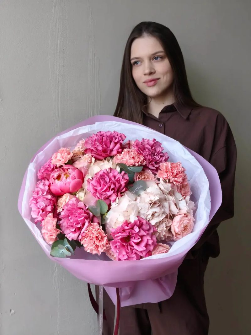 Букет Малиновое счастье