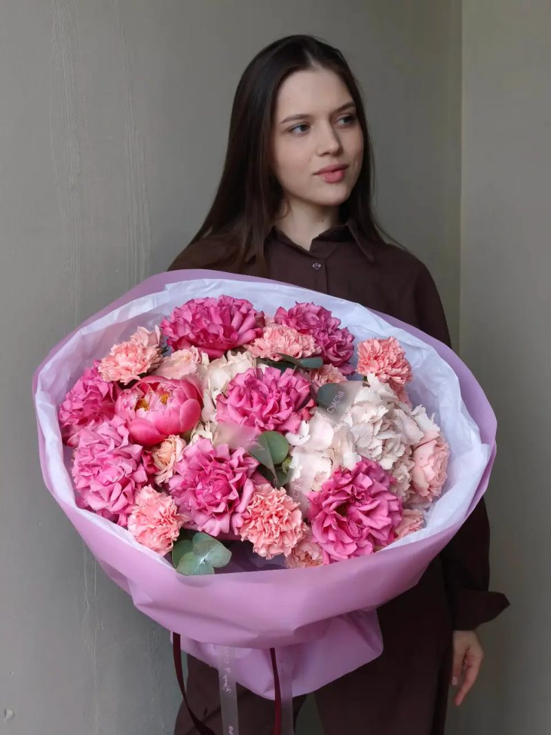 Букет Малиновое счастье