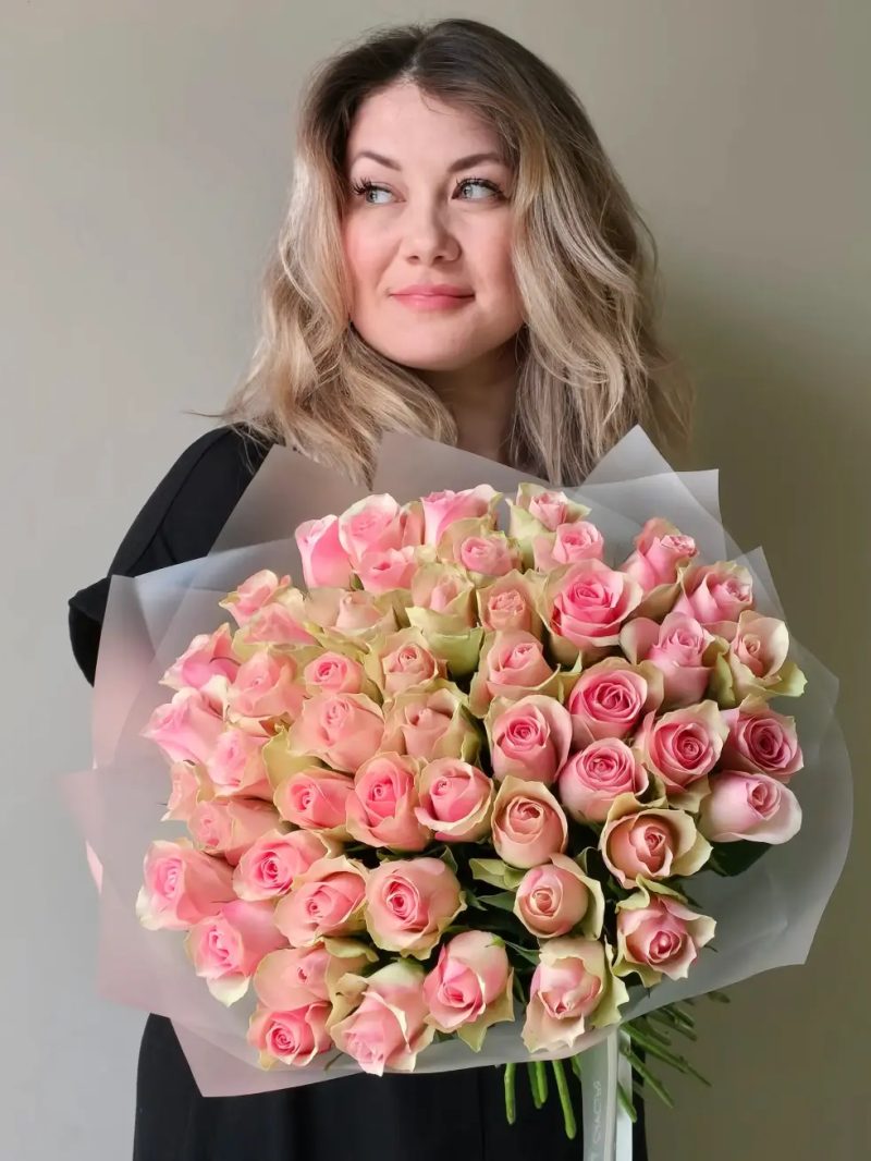 Букет Розовое счастье