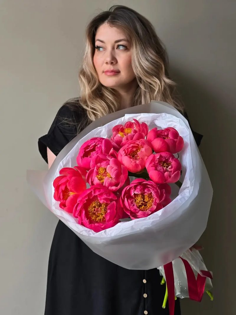 Букет Коралловый шарм