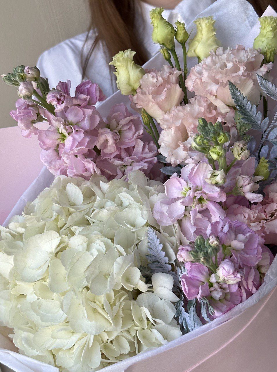 Букет Жемчужный рассвет