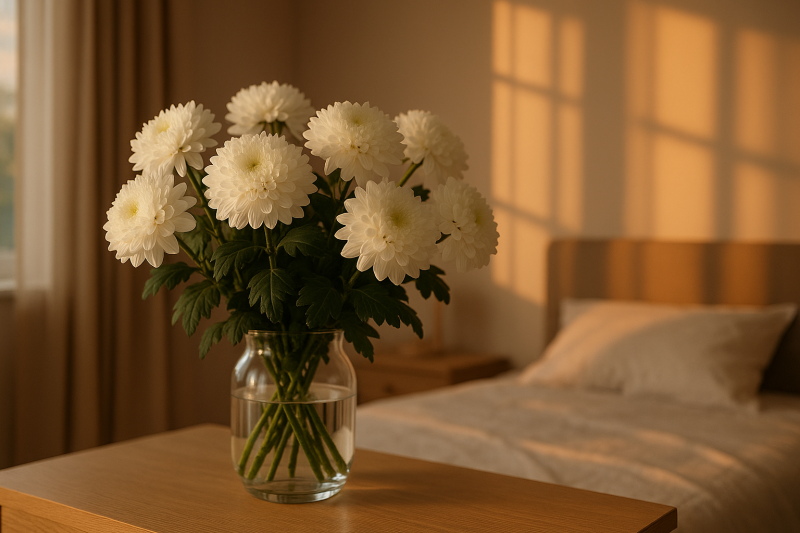 Букет хризантем