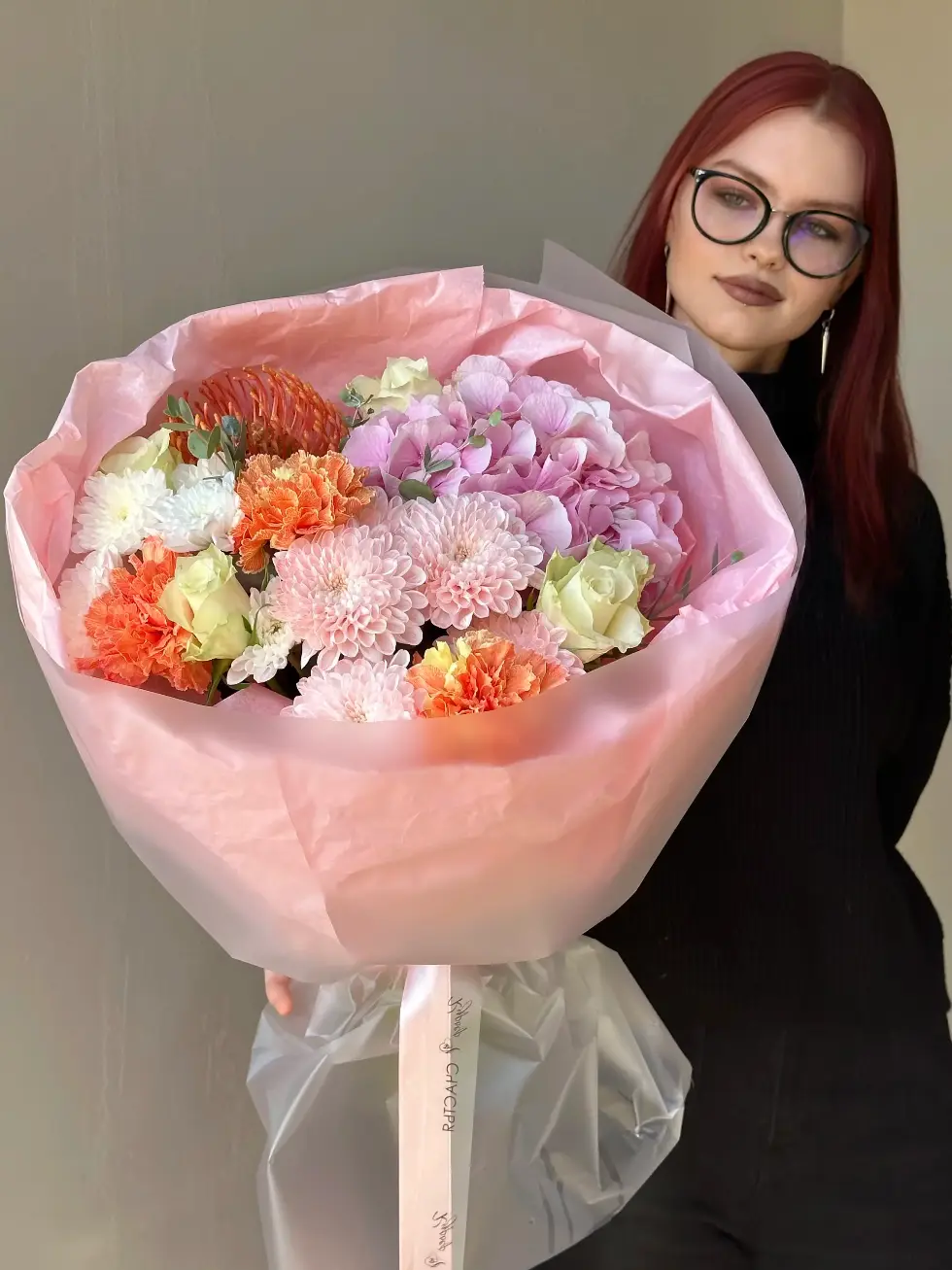 Букет Цветочный поцелуй