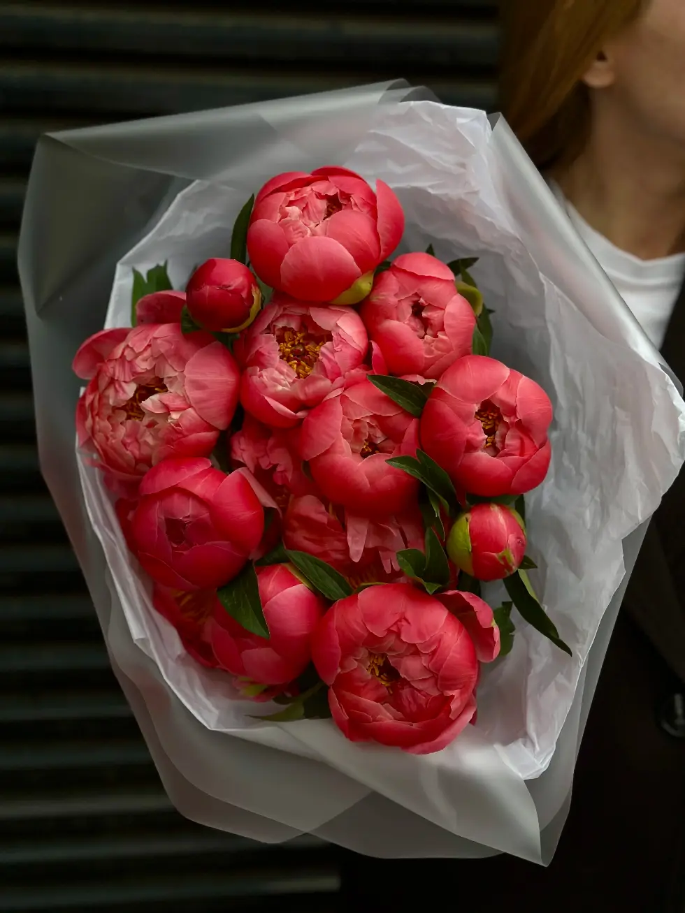 Букет Коралловый шарм