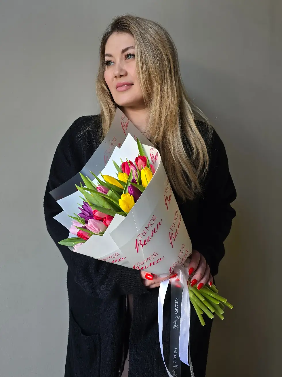 Букет Тюльпановый микс