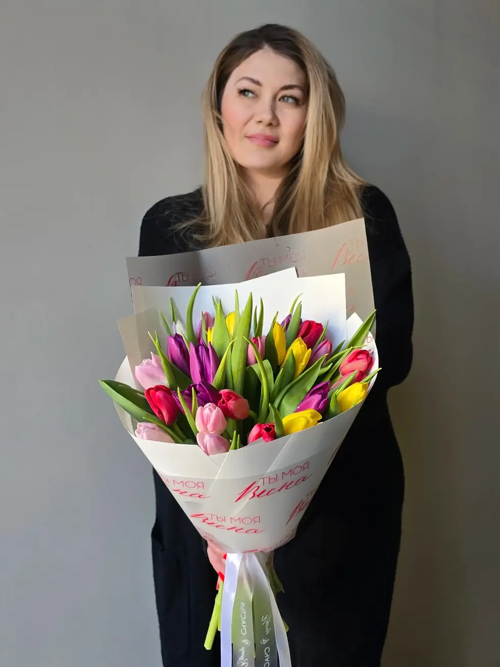 Букет Тюльпановый микс