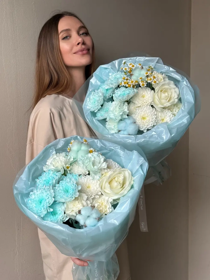 Букет Голубой океан